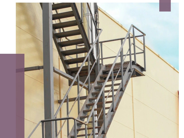 Пожарные лестницы в Волгограде от 12469 руб. — монтаж и продажа | ПРОЛЁТ-Влг