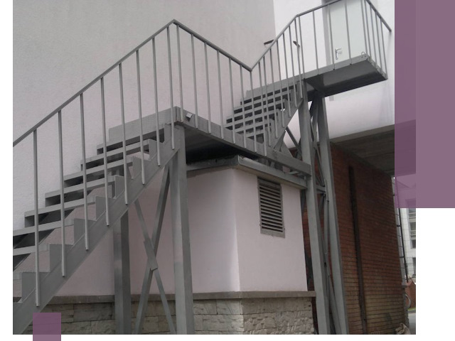 Монтаж пожарных лестниц под ключ в Волгограде с гарантией качества