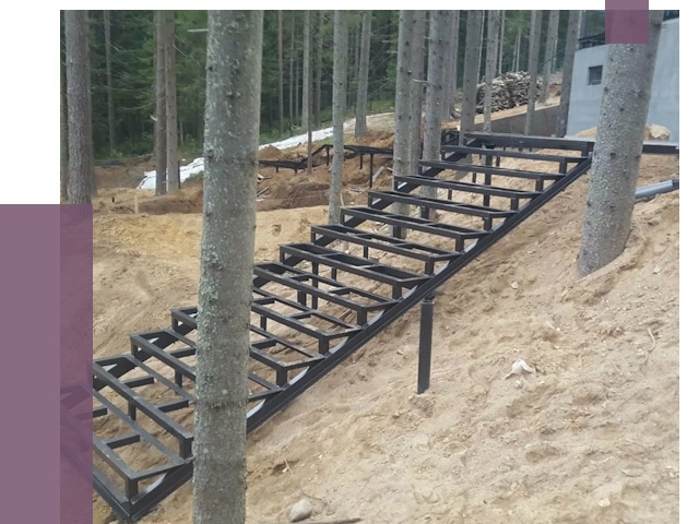 Монтаж металлических лестниц в Волгограде от 13768 руб. 