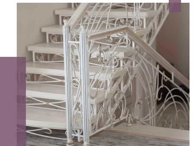 Изготовление кованых лестниц на заказ в Волгограде от 88324 руб. | ПРОЛЁТ-Влг