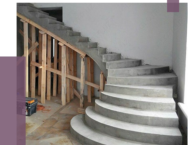Изготовление бетонных лестниц под ключ в Волгограде от 20262 руб. | ПРОЛЁТ-Влг