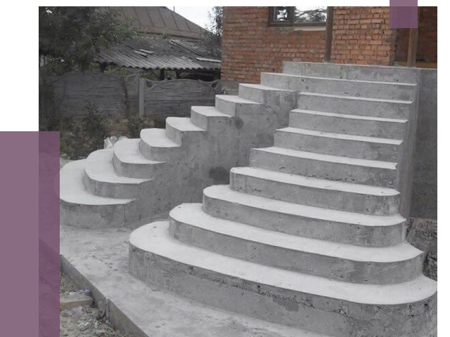 Монтаж бетонных лестниц в Волгограде от 4364 руб. 