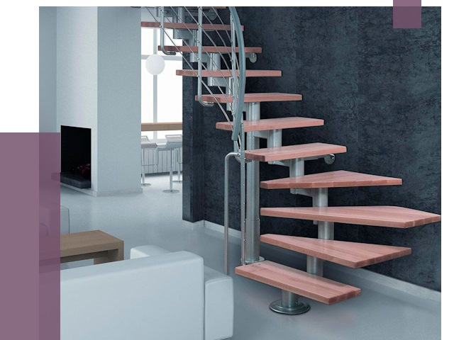 Модульные лестницы в Волгограде от 17145 руб. — купить в ПРОЛЁТ-Влг