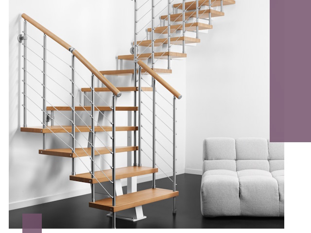 Модульные лестницы под ключ в Волгограде — монтаж и изготовление