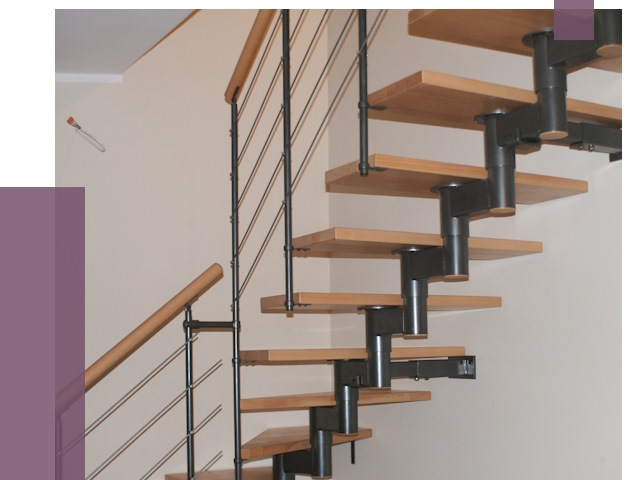 Изготовление модульных лестниц в Волгограде от 11690 руб. 