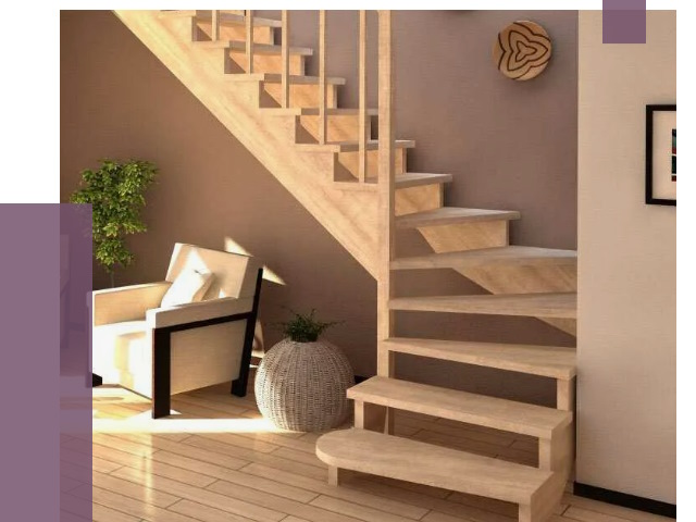 Изготовление Г-образных лестниц в Волгограде от 19223 руб. 