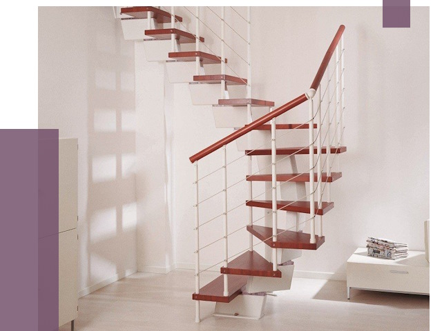 Изготовление лестниц на больцах в Волгограде от 9871 руб. | ПРОЛЁТ-Влг