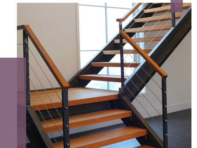 Изготовление лестниц на металлокаркасе в Волгограде от 19223 руб. | ПРОЛЁТ-Влг