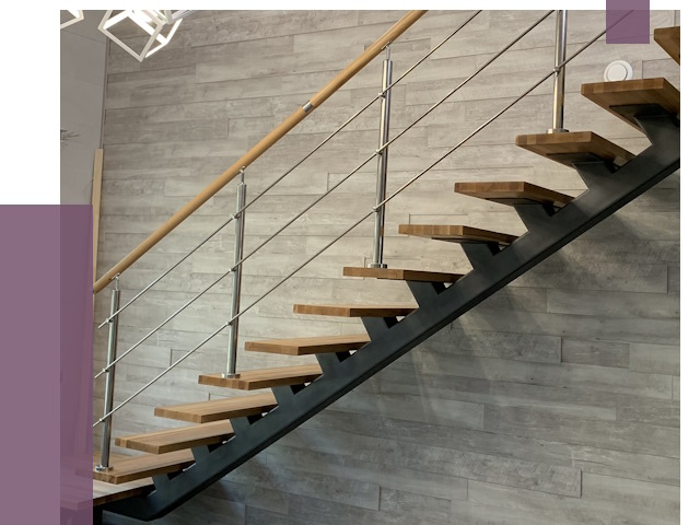 Изготовление лестниц на монокосоуре в Волгограде от 77413 руб. 