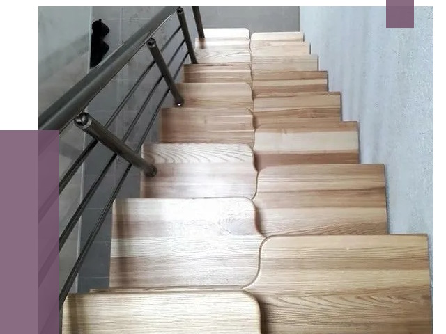 Лестницы гусиный шаг в Волгограде от 13249 руб. под ключ | ПРОЛЁТ-Влг