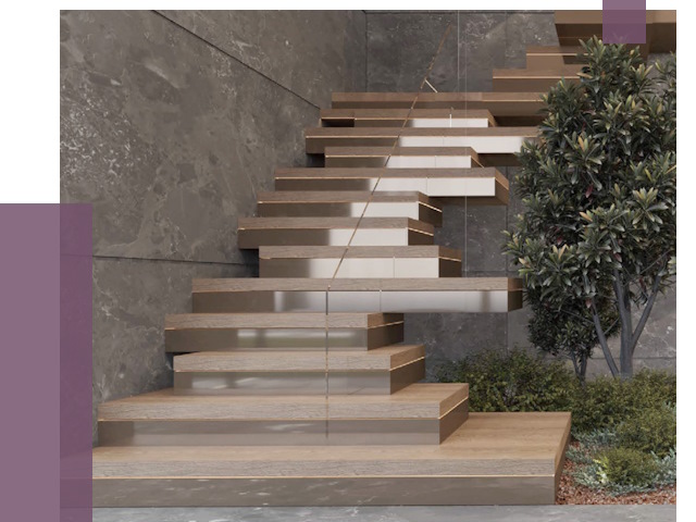 Современные лестницы в Волгограде от 14028 руб. | ПРОЛЁТ-Влг