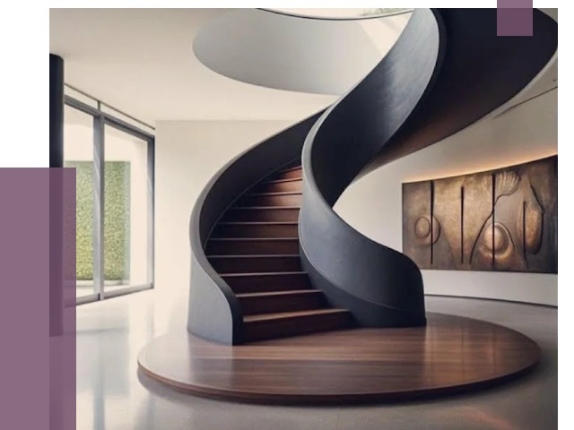 Элитные лестницы под заказ в Волгограде от 192234 руб. — ПРОЛЁТ-Влг