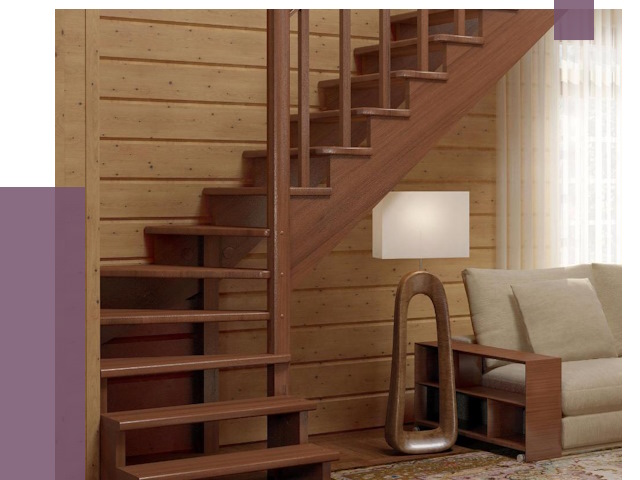 Лестницы эконом класса в Волгограде от 18548 руб. бюджетные решения