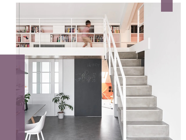 Лестницы для двухуровневой квартиры в Волгограде от 179245 руб. | ПРОЛЁТ-Влг