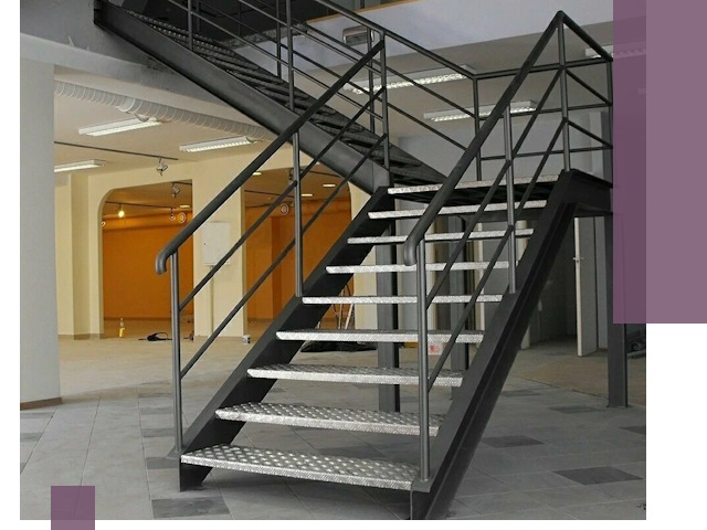 Лестницы для офиса в Волгограде: изготовление, монтаж, демонтаж