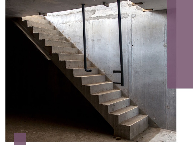 Изготовление и монтаж лестниц в подвале в Волгограде
