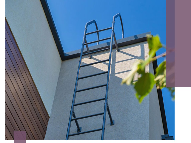 Лестницы на крышу в Волгограде — изготовление, монтаж, демонтаж