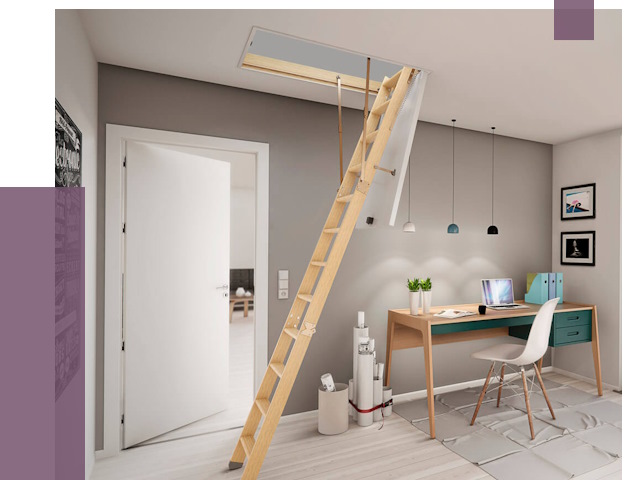 Чердачные лестницы в Волгограде — от 14807 руб. | ПРОЛЁТ-Влг