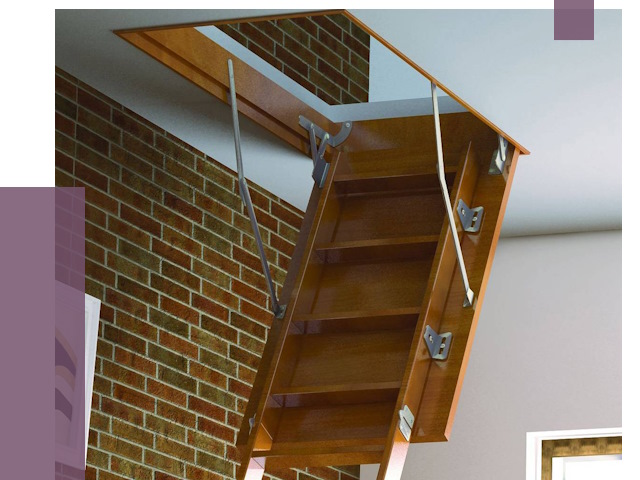 Установка чердачной лестницы в Волгограде от 7949 руб. | ПРОЛЁТ-Влг