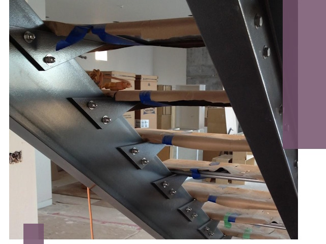 Усиление лестничных конструкций и усиление опор в Волгограде