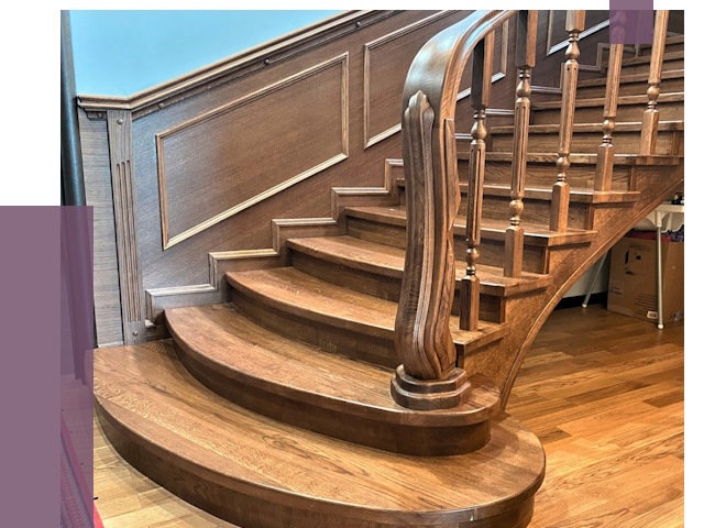 Дубовые лестницы под ключ в Волгограде от 179245 руб. — ПРОЛЁТ-Влг