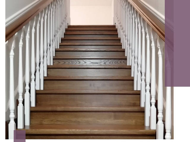 Лестницы из ясеня на заказ в Волгограде — изготовление и монтаж