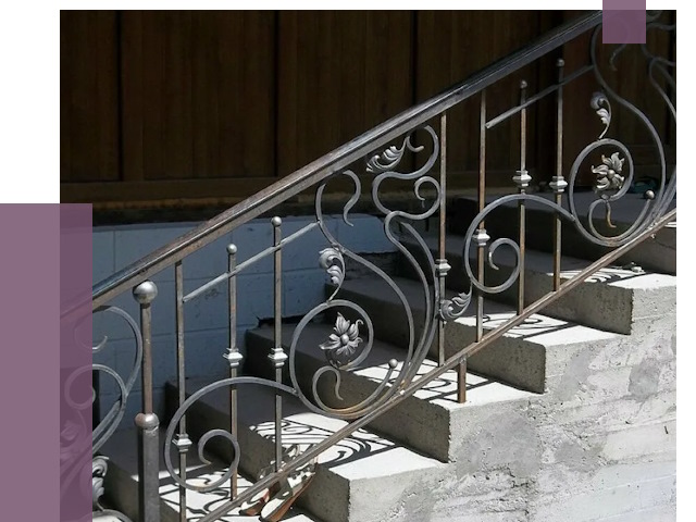 Кованые перила в Волгограде от 8832 руб. под ключ — качество от ПРОЛЁТ-Влг