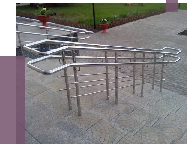 Перила для инвалидов в Волгограде от 7710 руб. под ключ | ПРОЛЁТ-Влг