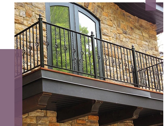 Балконные ограждения в Волгограде от 8157 руб. — купить | ПРОЛЁТ-Влг