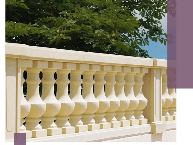 Установка балюстрады в Волгограде: изготовление и монтаж под ключ