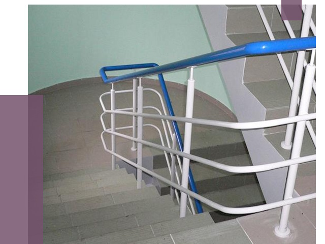 Перила в подъезде в Волгограде — установка и замена от 7533 руб. | ПРОЛЁТ-Влг