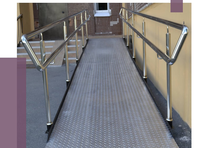 Пандусы в Волгограде от 12469 руб. — установка для инвалидов | ПРОЛЁТ-Влг