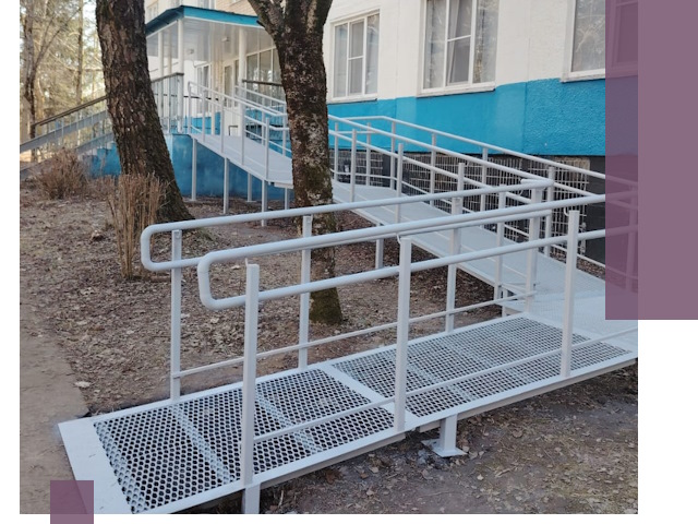 Пандусы под ключ в Волгограде: изготовление, монтаж и демонтаж