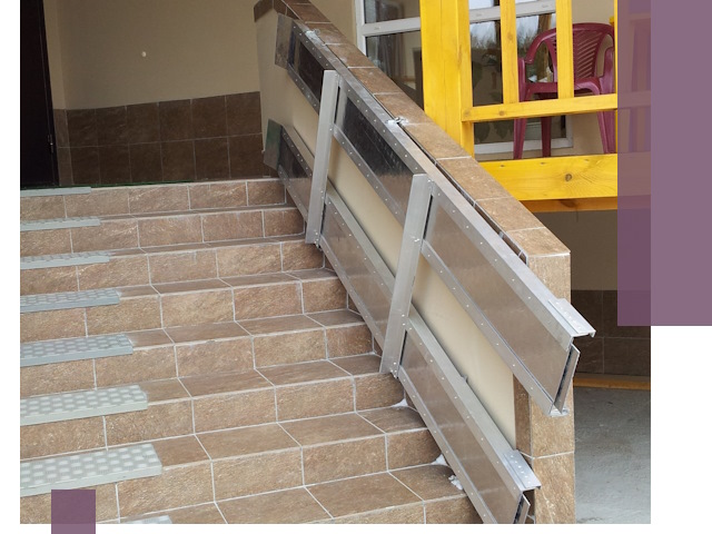 Откидные пандусы под ключ в Волгограде — монтаж и демонтаж