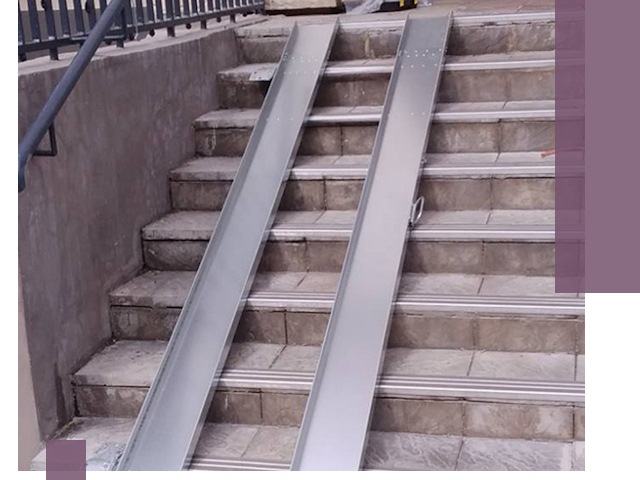 Демонтаж откидных пандусов профессионально в Волгограде