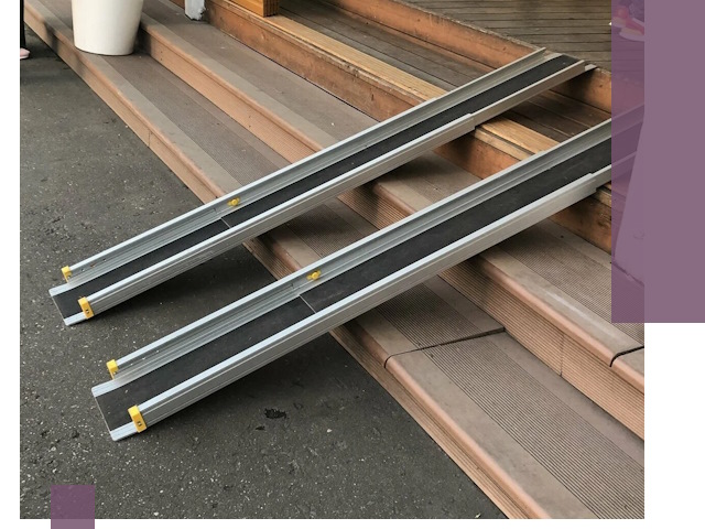 Телескопические пандусы под ключ в Волгограде — изготовление и монтаж