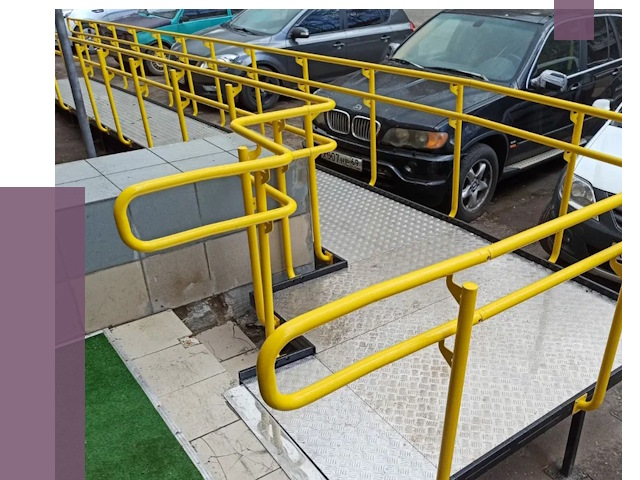 Стационарные пандусы в Волгограде от 12469 руб. | ПРОЛЁТ-Влг