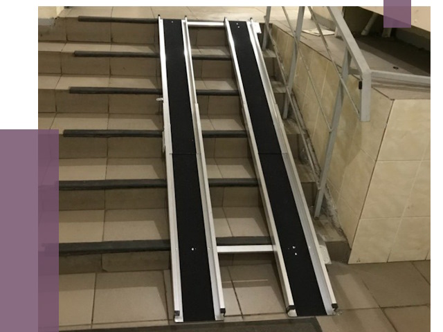 Установка пандуса в подъезд в Волгограде от 8105 руб. под ключ | ПРОЛЁТ-Влг