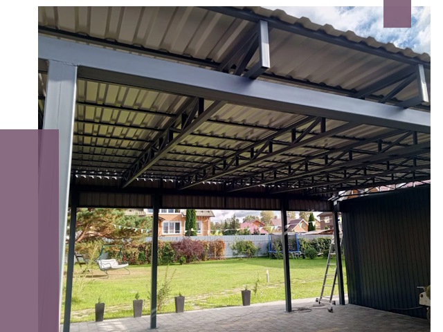 Монтаж навесов в Волгограде от 7482 руб. — установка навеса | ПРОЛЁТ-Влг