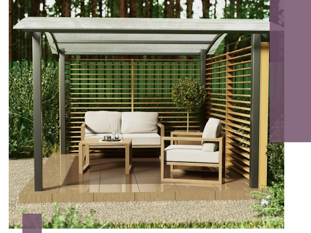 Навесы для дачи в Волгограде: изготовление, монтаж и демонтаж