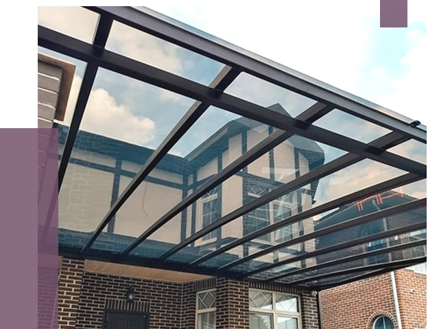 Навесы из поликарбоната в Волгограде от 8749 руб. под ключ — ПРОЛЁТ-Влг