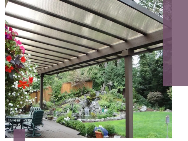 Навесы из поликарбоната под ключ в Волгограде быстро и надёжно