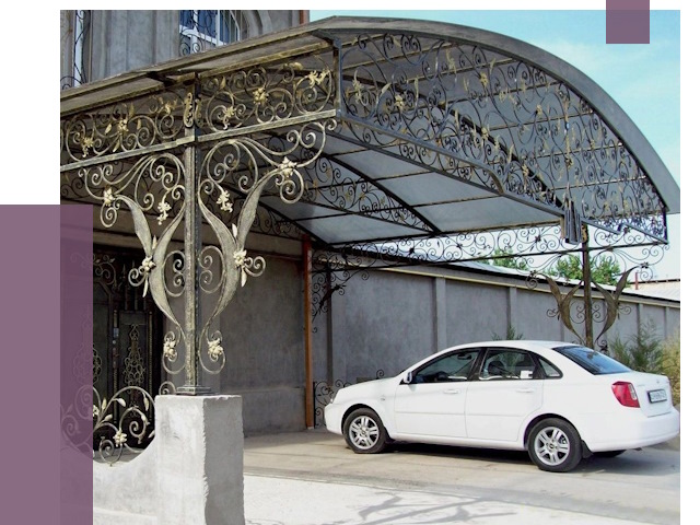 Кованые навесы в Волгограде от 14807 руб. | ПРОЛЁТ-Влг