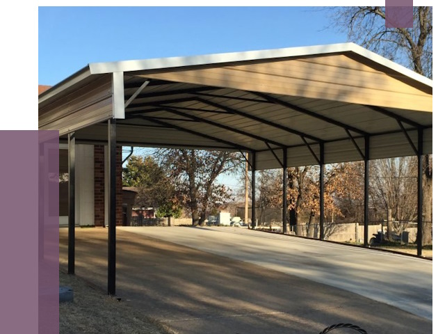 Двускатные навесы в Волгограде от 8157 руб. | ПРОЛЁТ-Влг