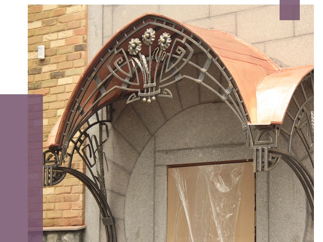 Арочные козырьки в Волгограде от 14807 руб. 