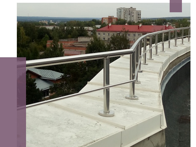 Парапеты и ограждения кровли в Волгограде от 5040 руб.