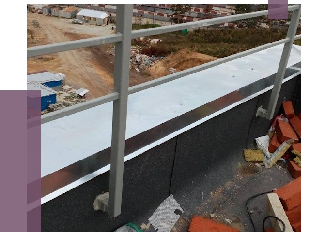 Монтаж парапетов в Волгограде от 4364 руб.  | ПРОЛЁТ-Влг