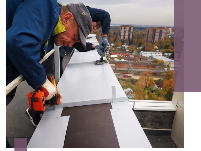 Монтаж парапетов в Волгограде — установка прочных металлических ограждений