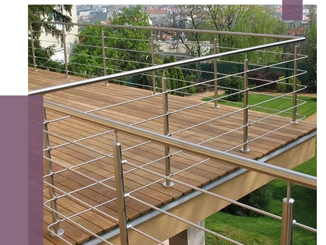 Алюминиевые парапеты в Волгограде под ключ от 7897 руб. 