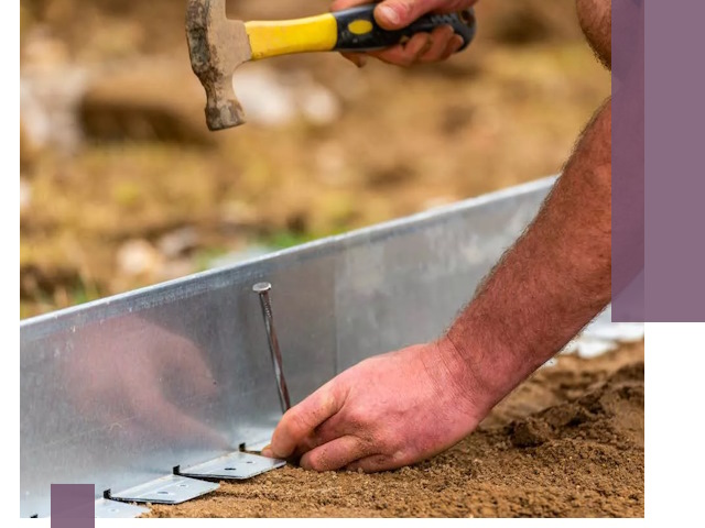 Монтаж металлических бордюров в Волгограде быстро и качественно